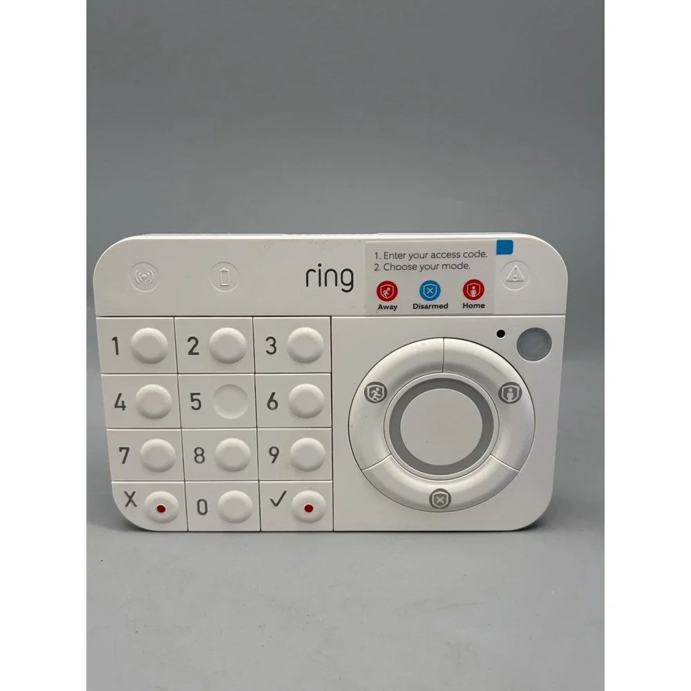 Ring Alarm Keypad  (1st Gen) with Power Adapter Supply (4AK1S7-0EN0)